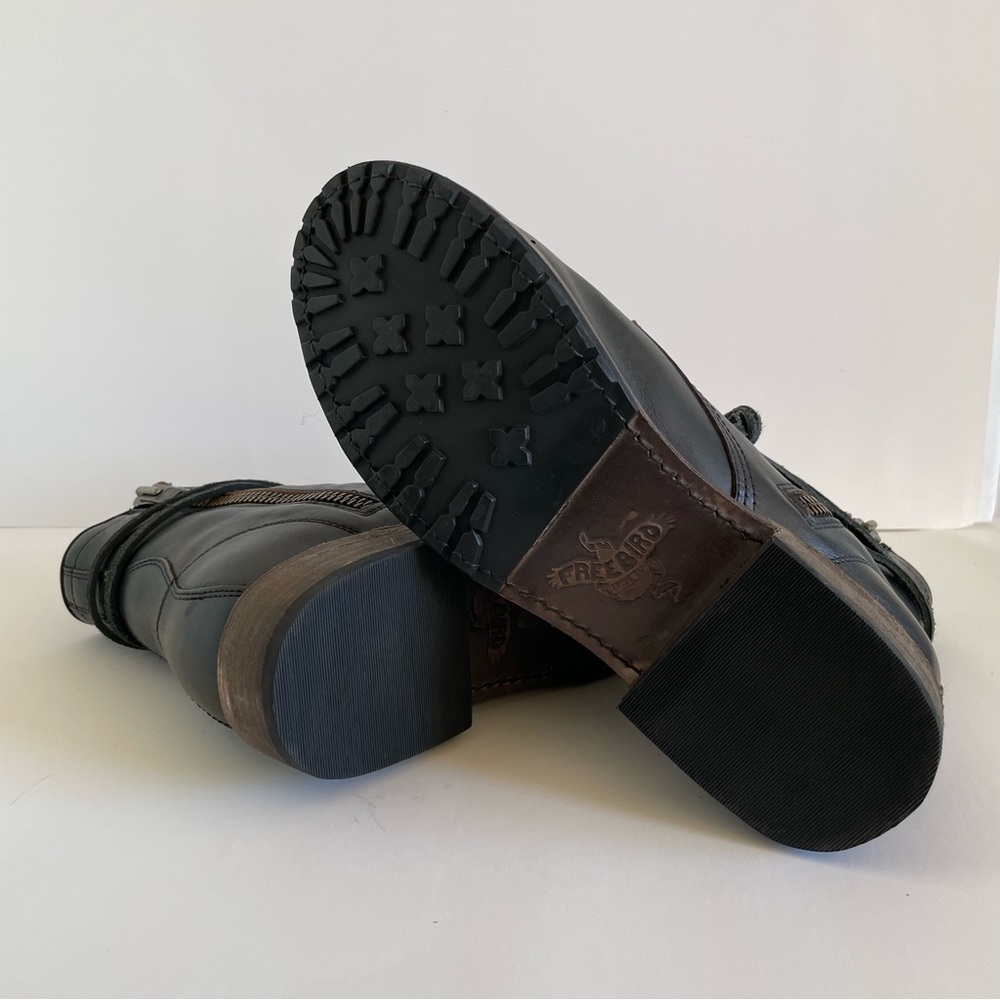 FreeBird Manchester Black Boots Size 10 NWT - Picture 8 of 12